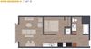 Open One Bedroom Floorplan G